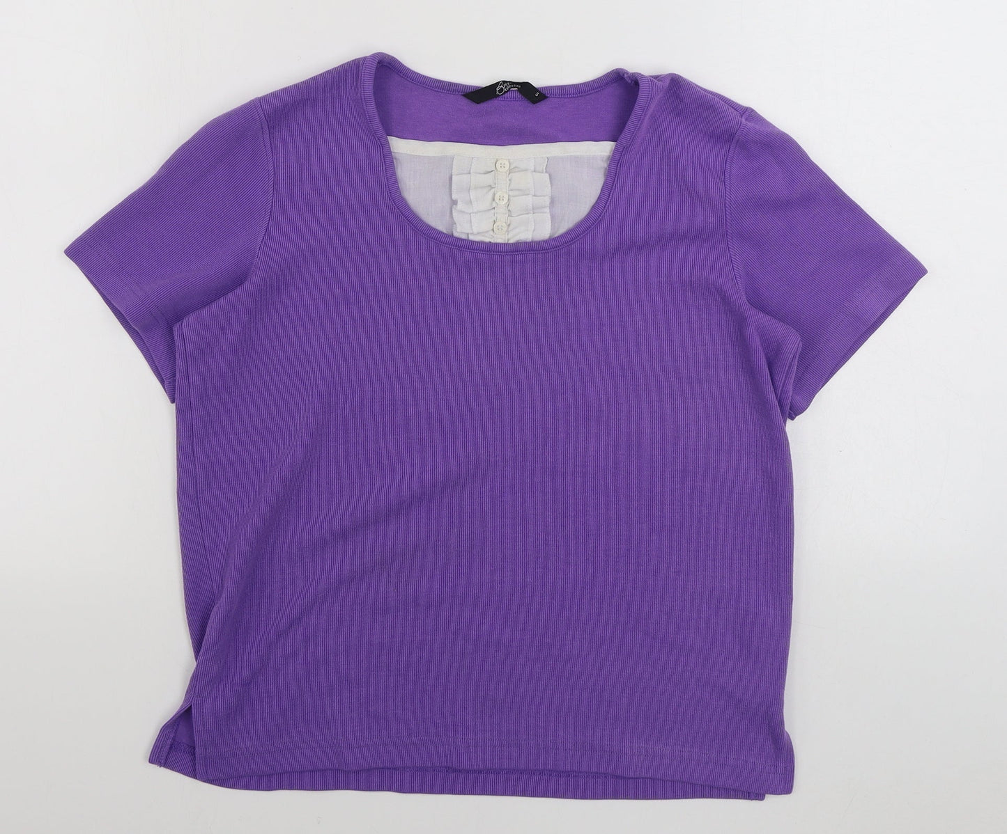 Womens UK Size S BM Purple Pullover Jumper