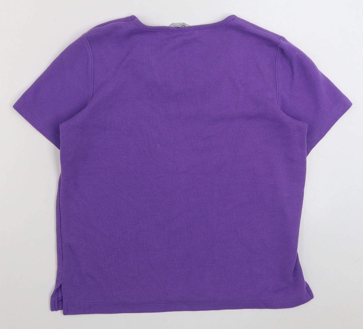Womens UK Size S BM Purple Pullover Jumper