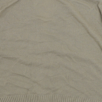 Womens UK Size M Exhibit Beige Cardigan Jumper