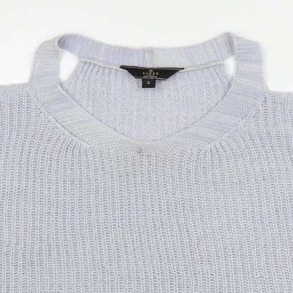 Womens UK Size S Lipsy Blue Pullover Jumper