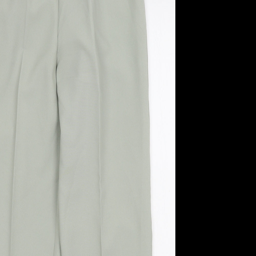 Womens UK Size 14 Sarah Hamilton Regular Fit  Green Trousers