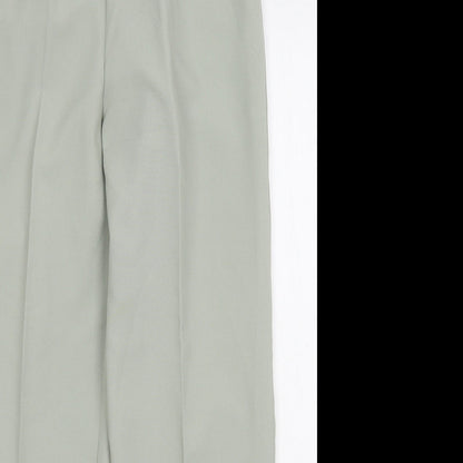 Womens UK Size 14 Sarah Hamilton Regular Fit  Green Trousers