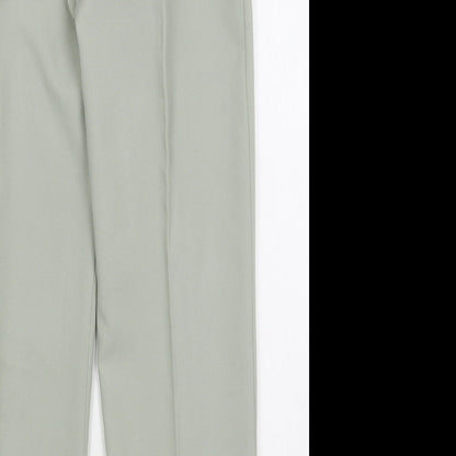 Womens UK Size 14 Sarah Hamilton Regular Fit  Green Trousers