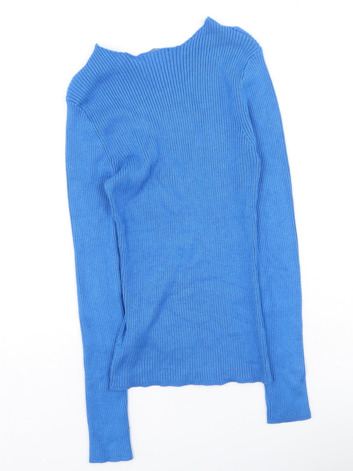 Womens UK Size S Brave Soul Blue Pullover Jumper
