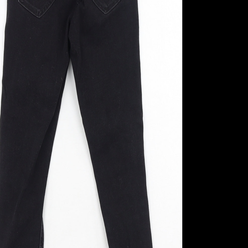 New Look Girls Black  Cotton Skinny Jeans Size 9 Months  Regular