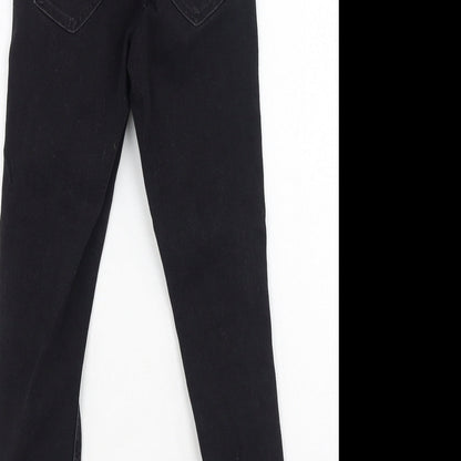 New Look Girls Black  Cotton Skinny Jeans Size 9 Months  Regular