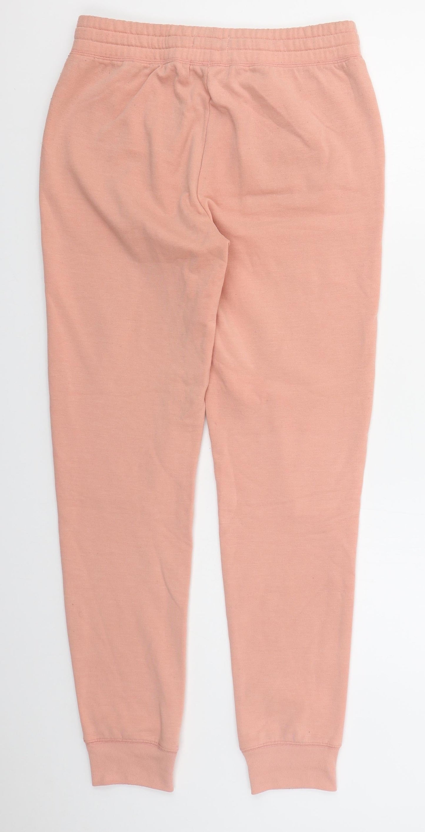 F&F Womens Pink  Polyester Sweatpants Trousers Size 6 L30 in Regular Drawstring