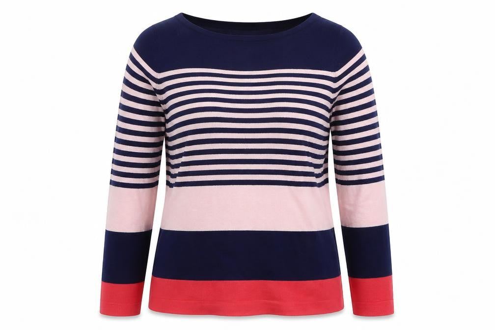 Womens UK Size 10 Nutmeg Pink Pullover Jumper
