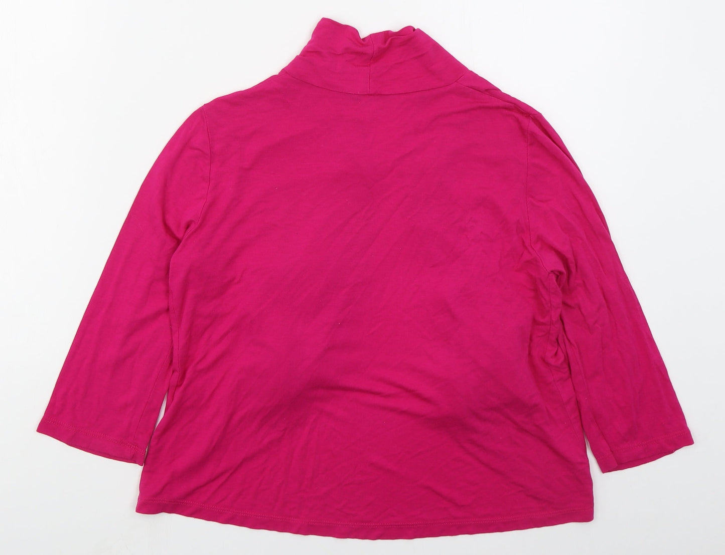 George Womens Pink V-Neck  Viscose Cardigan Jumper Size 12