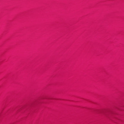 George Womens Pink V-Neck  Viscose Cardigan Jumper Size 12