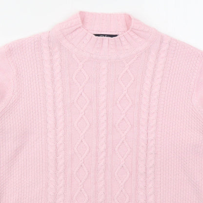 Womens UK Size 14 Isle Pink Pullover Jumper