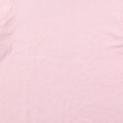 Womens UK Size 14 Isle Pink Pullover Jumper