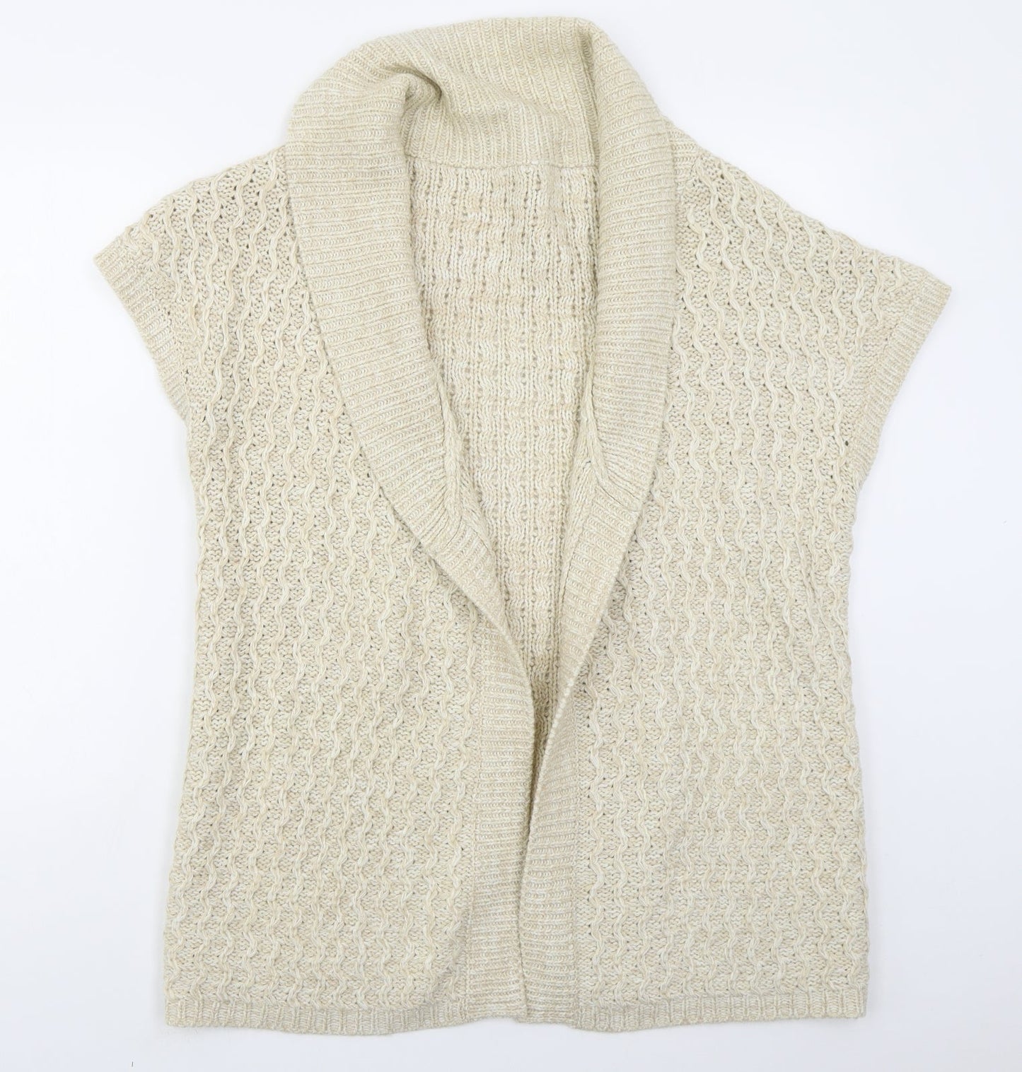 Womens UK Size 14 Evie Beige Cardigan Jumper