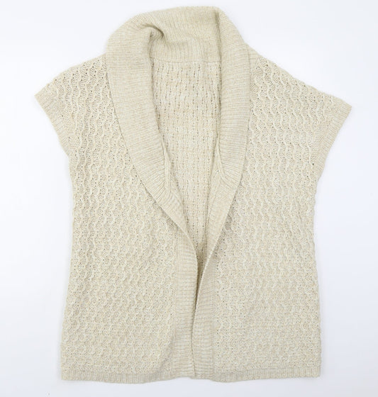 Womens UK Size 14 Evie Beige Cardigan Jumper