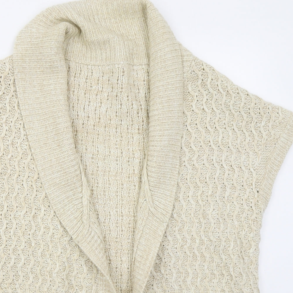 Womens UK Size 14 Evie Beige Cardigan Jumper