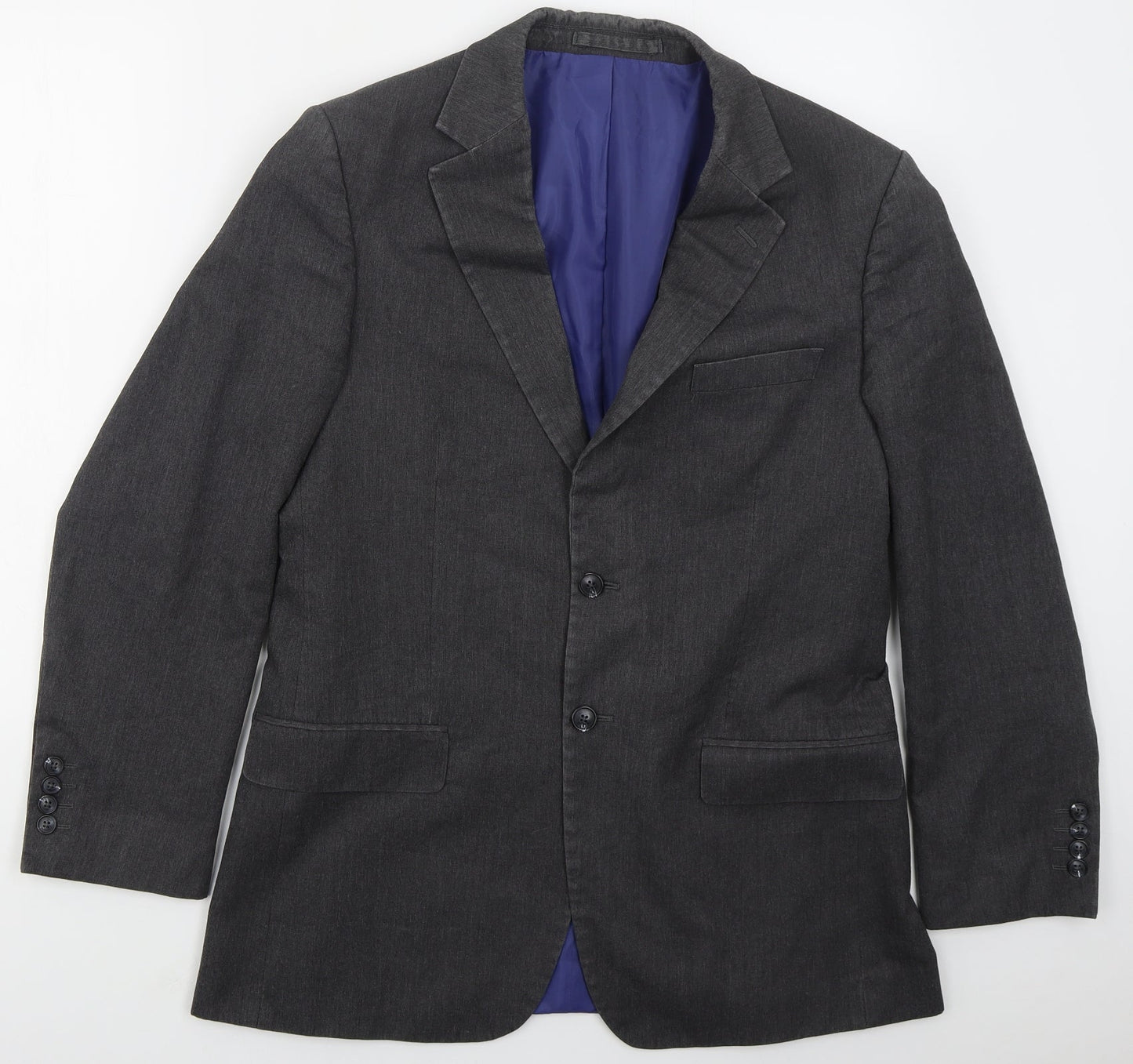 Mens UK Size 40 Marks and Spencer Regular Grey Suit Jacket
