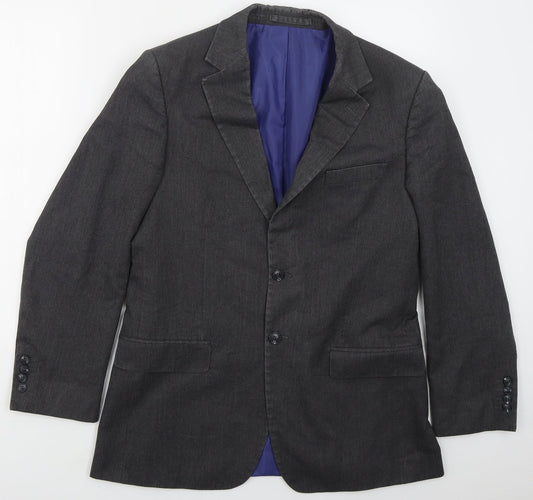 Mens UK Size 40 Marks and Spencer Regular Grey Suit Jacket