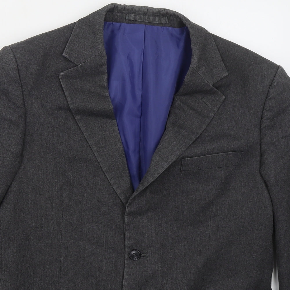 Mens UK Size 40 Marks and Spencer Regular Grey Suit Jacket