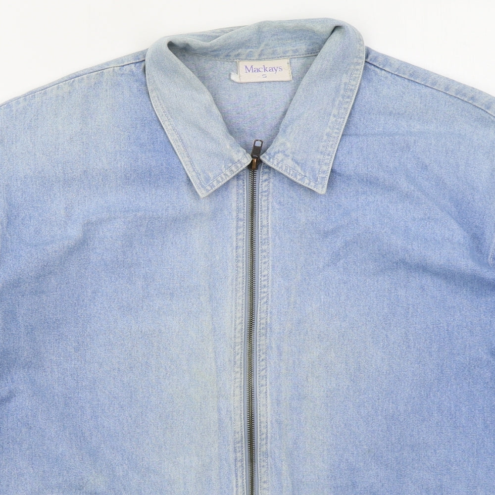 Womens UK Size S Mackays Blue Jacket