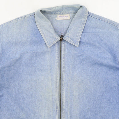 Womens UK Size S Mackays Blue Jacket