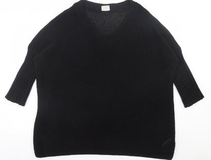 Womens UK Size M Noisy may Black Pullover Jumper