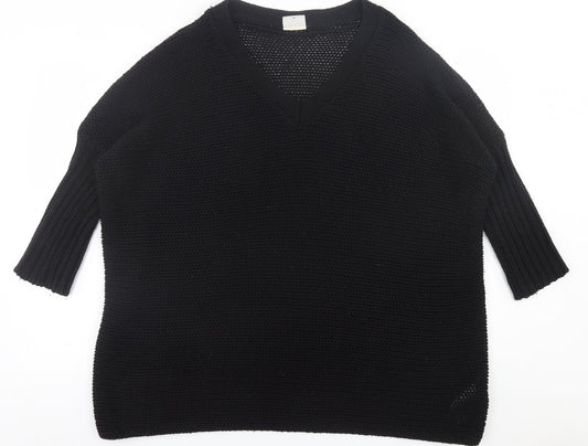 Womens UK Size M Noisy may Black Pullover Jumper