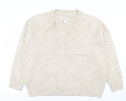 Womens UK Size L Urban bliss Beige Pullover Jumper