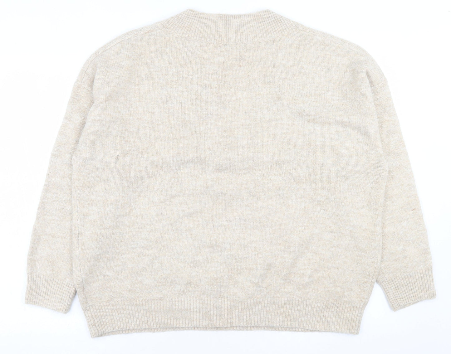 Womens UK Size L Urban bliss Beige Pullover Jumper