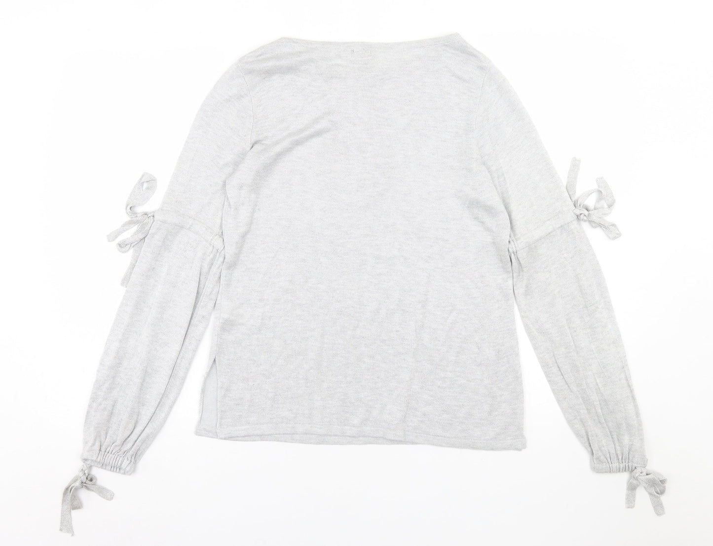 Womens UK Size 8 River Island Grey Pullover Jumper