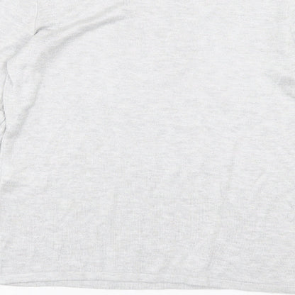 Womens UK Size 8 River Island Grey Pullover Jumper