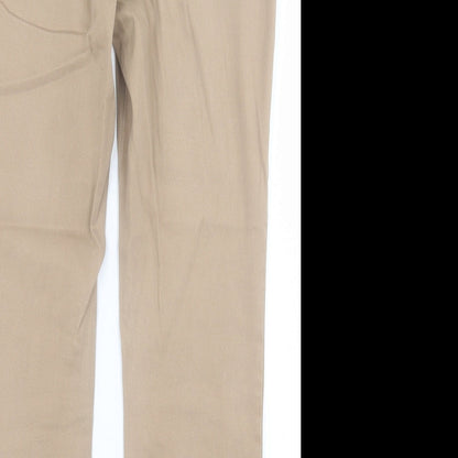 Womens UK Size 12 Atmosphere Regular Fit  Beige Trousers