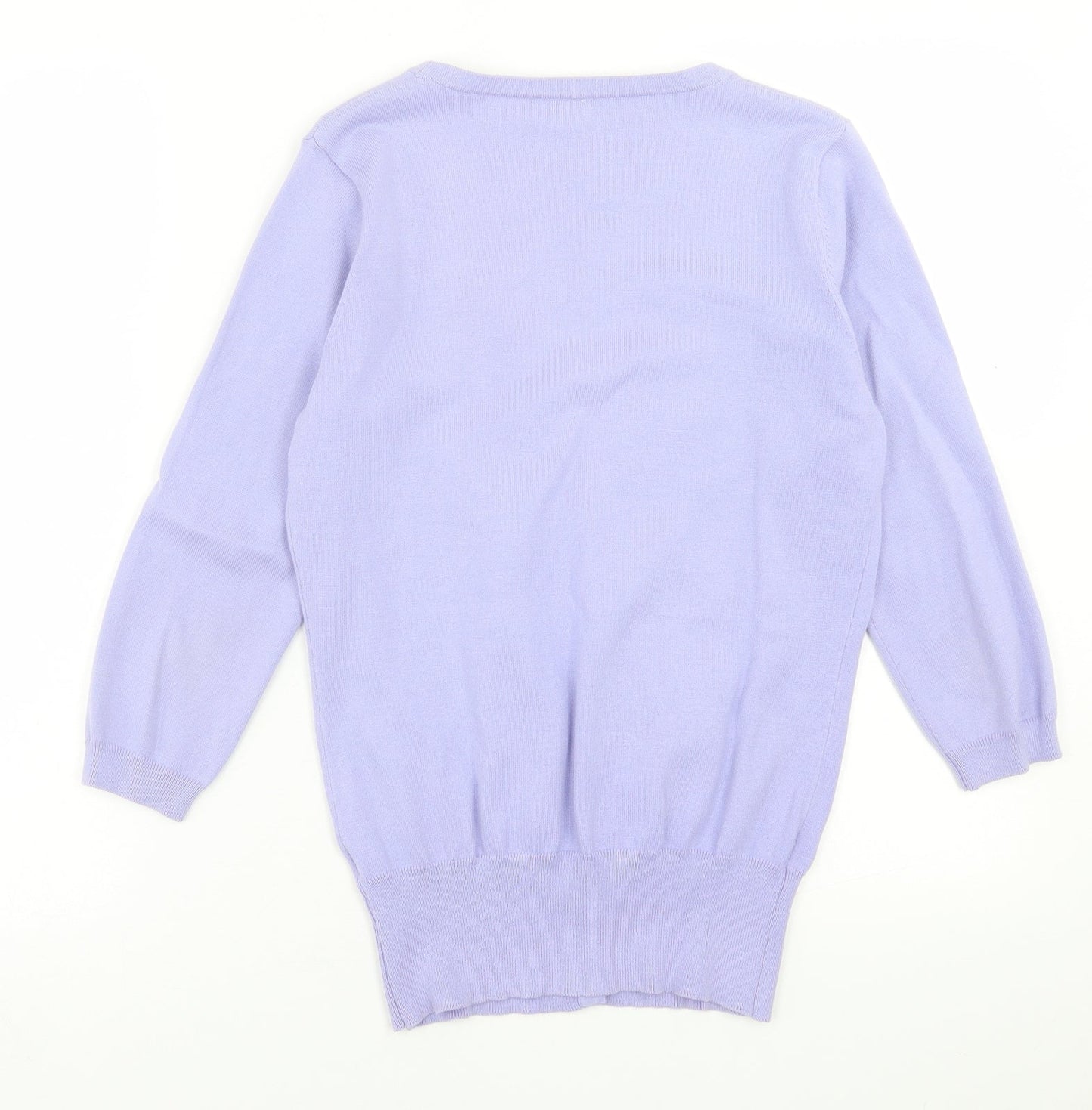 Womens UK Size 10 NEXT Purple Cardigan Jumper