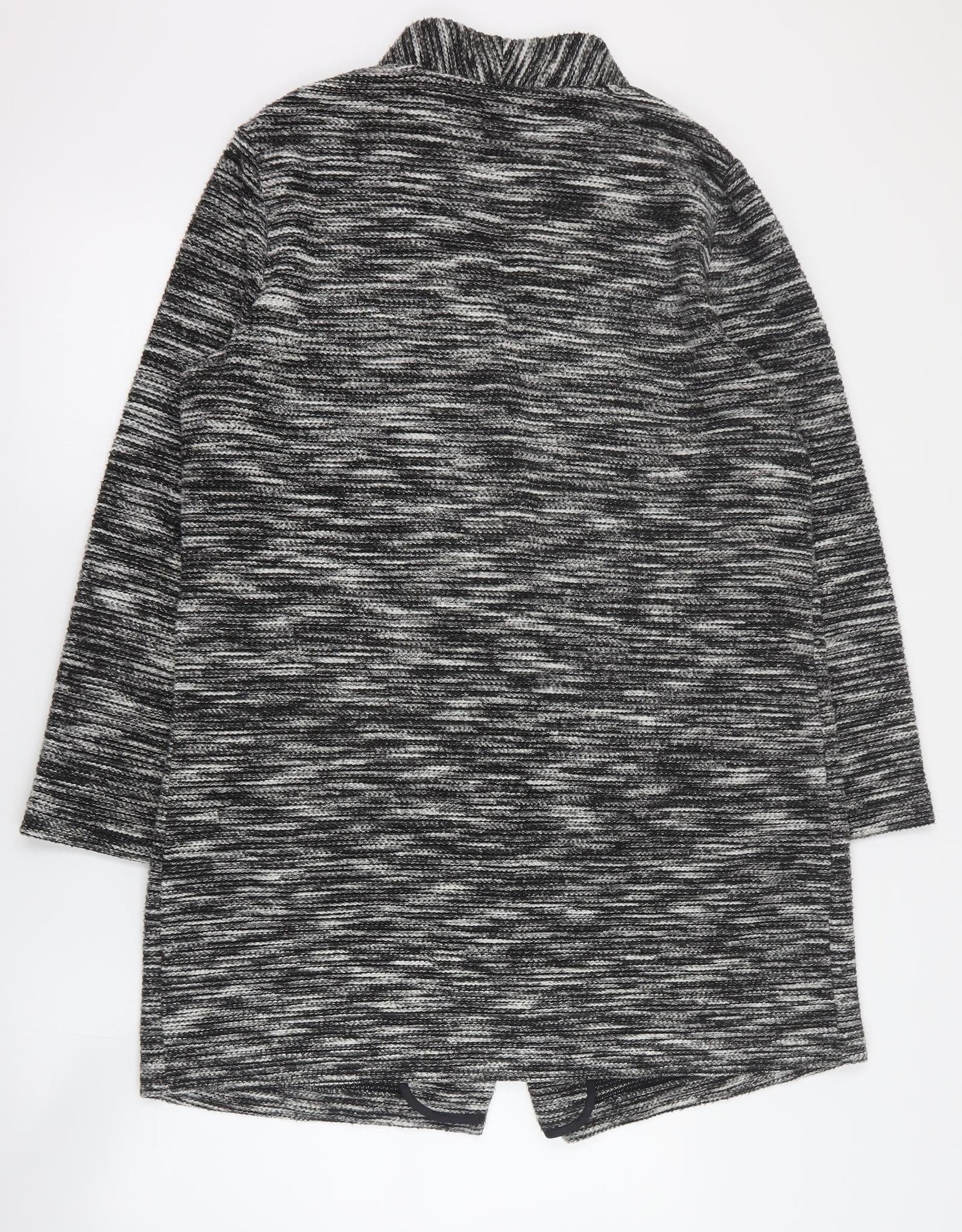 F&F Womens Grey   Overcoat Coat Size M  Button