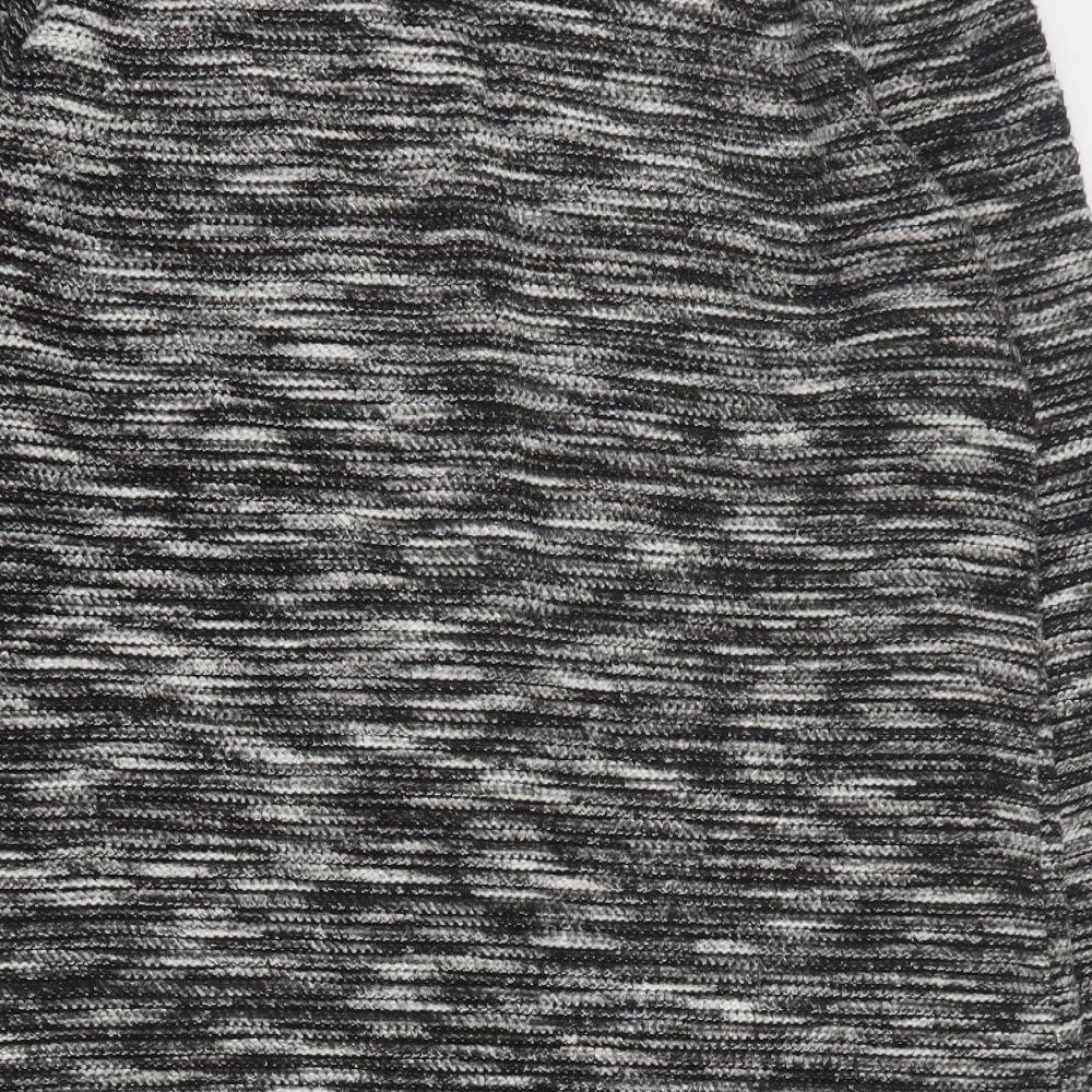 F&F Womens Grey   Overcoat Coat Size M  Button