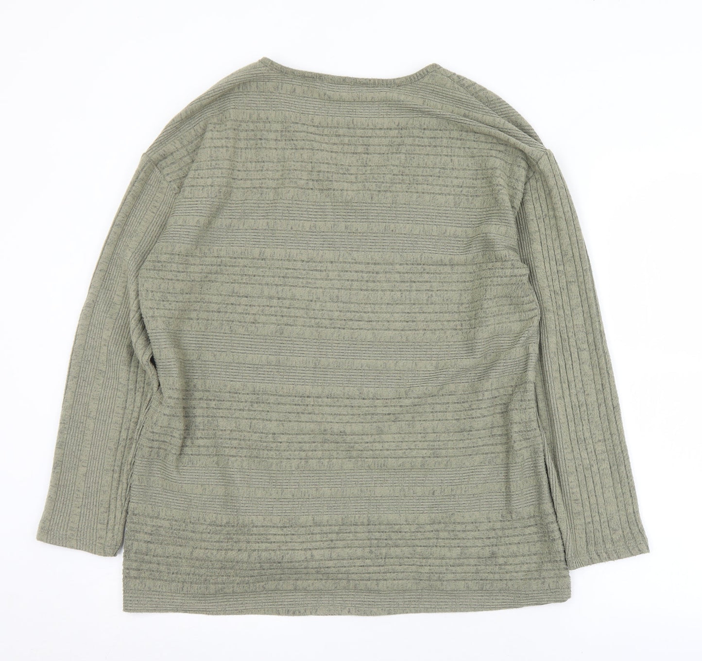 Womens UK Size M Dunnes Stores Green Pullover Jumper