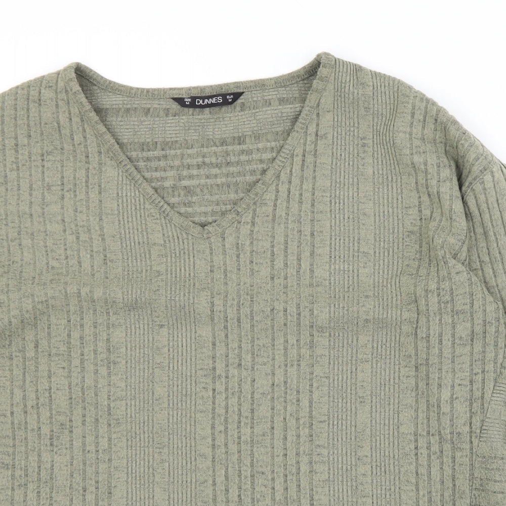 Womens UK Size M Dunnes Stores Green Pullover Jumper