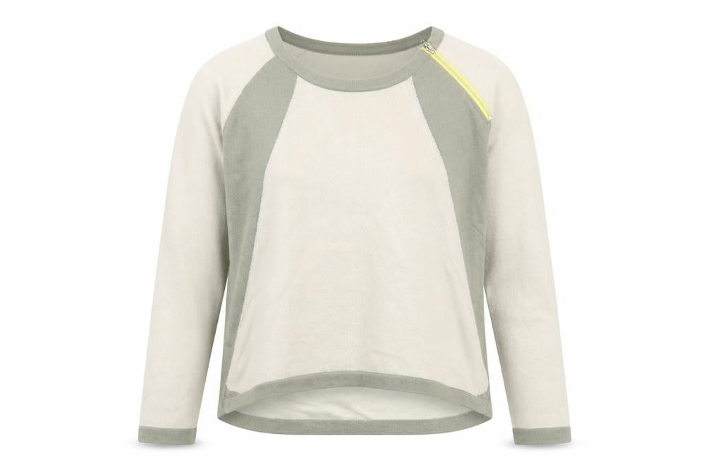 Womens UK Size L Fransa Beige Pullover Jumper
