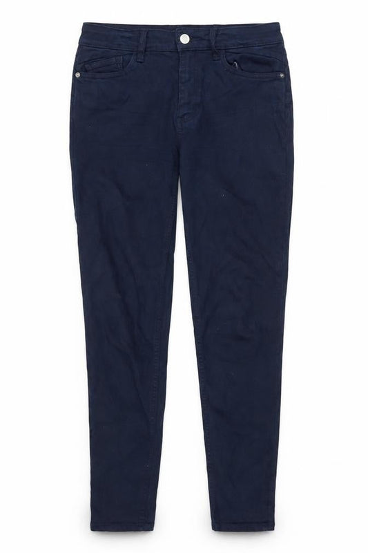 Womens UK Size 10 F&F Slim Fit Skinny Blue Jeans