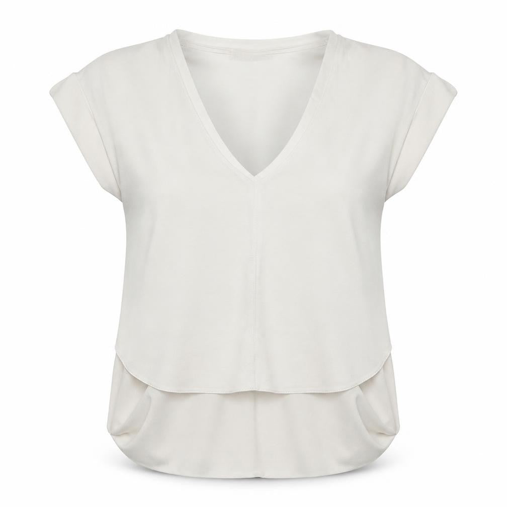 Womens UK Size S Zara White Basic Blouse