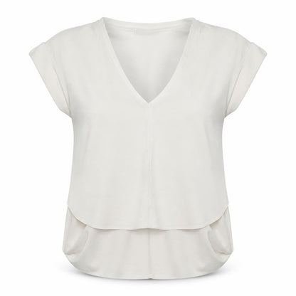 Womens UK Size S Zara White Basic Blouse