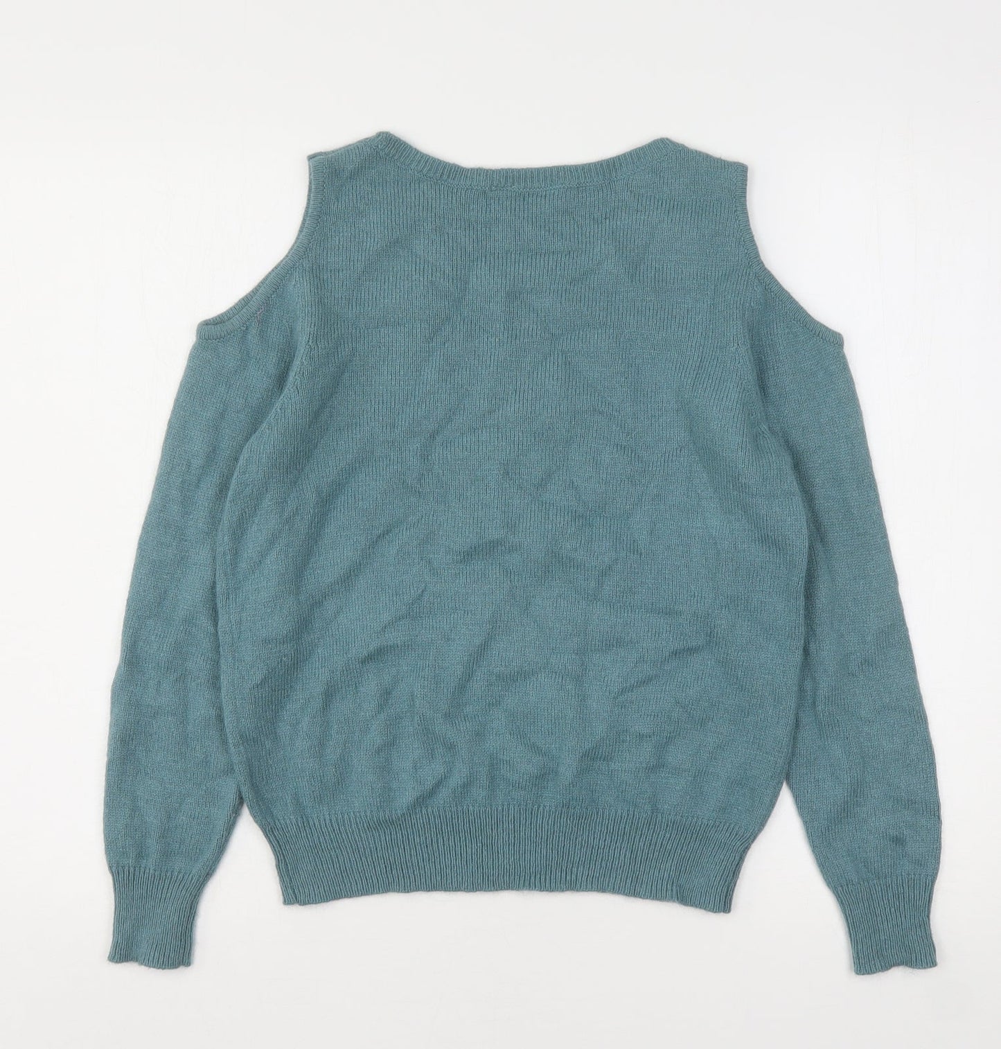 Womens UK Size 8 Miss Selfridge Green Pullover Jumper