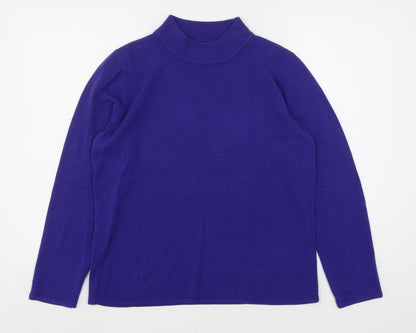 Womens UK Size M Bonmarché Blue Pullover Jumper