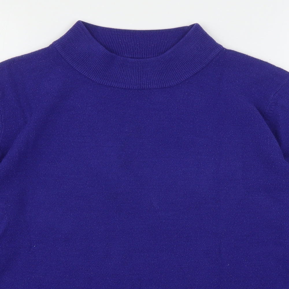 Womens UK Size M Bonmarché Blue Pullover Jumper