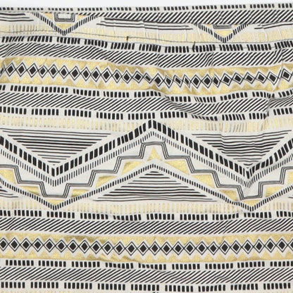 Boohoo Womens Multicoloured Geometric Viscose Mini Skirt Size 8