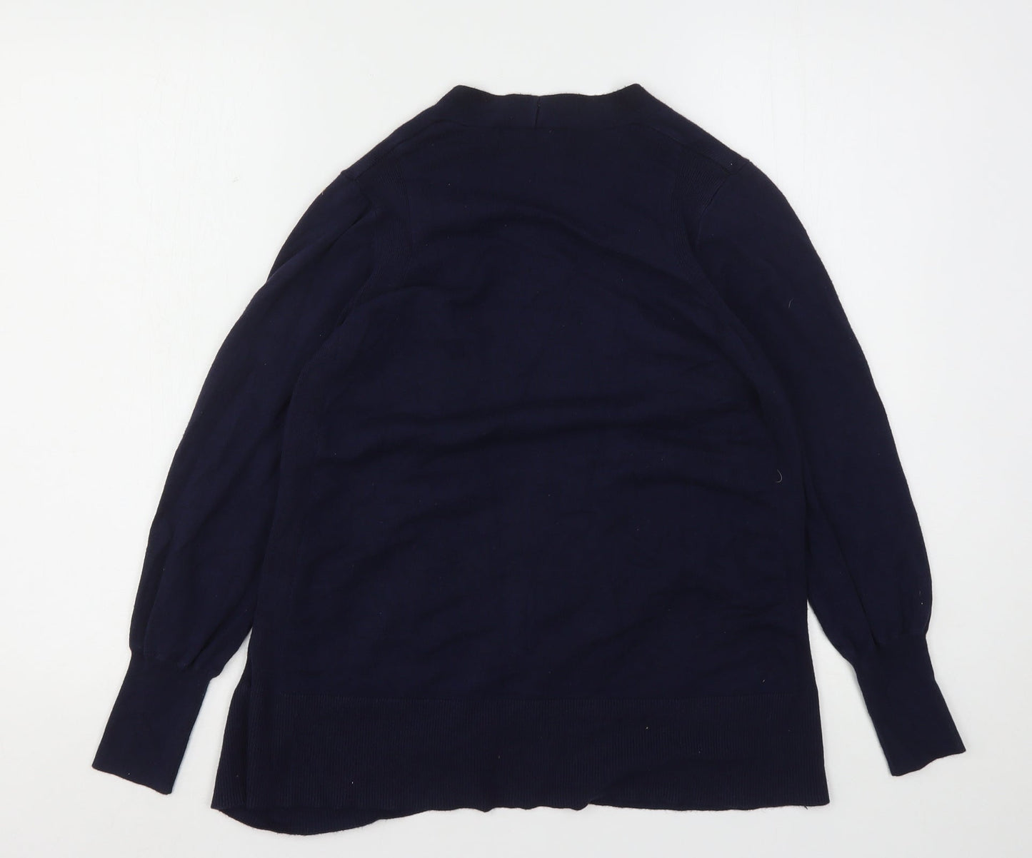Womens UK Size S Marks and Spencer Blue Cardigan Jumper