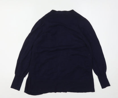 Womens UK Size S Marks and Spencer Blue Cardigan Jumper