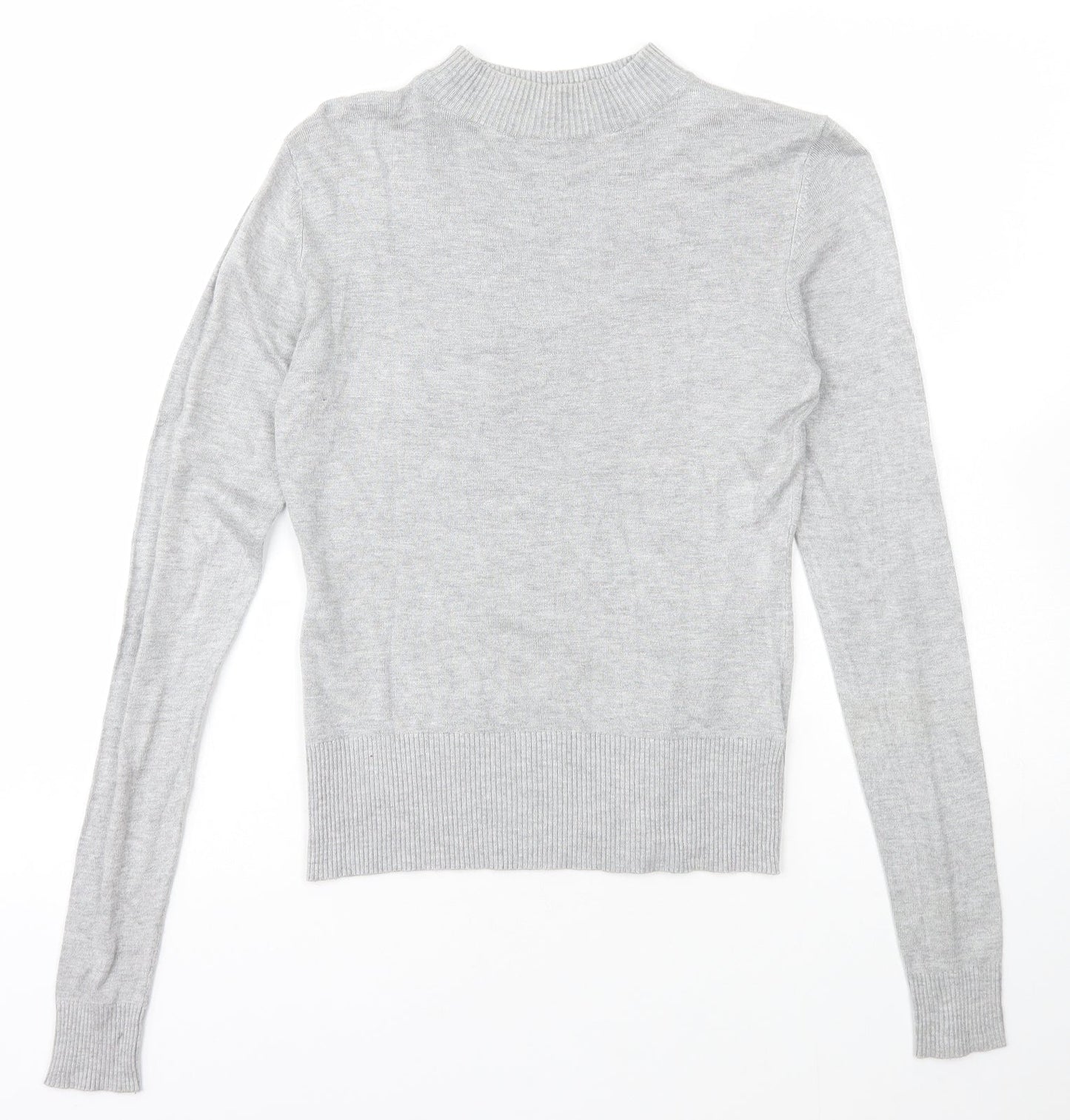 Womens UK Size 8 New Look Grey Pullover Jumper