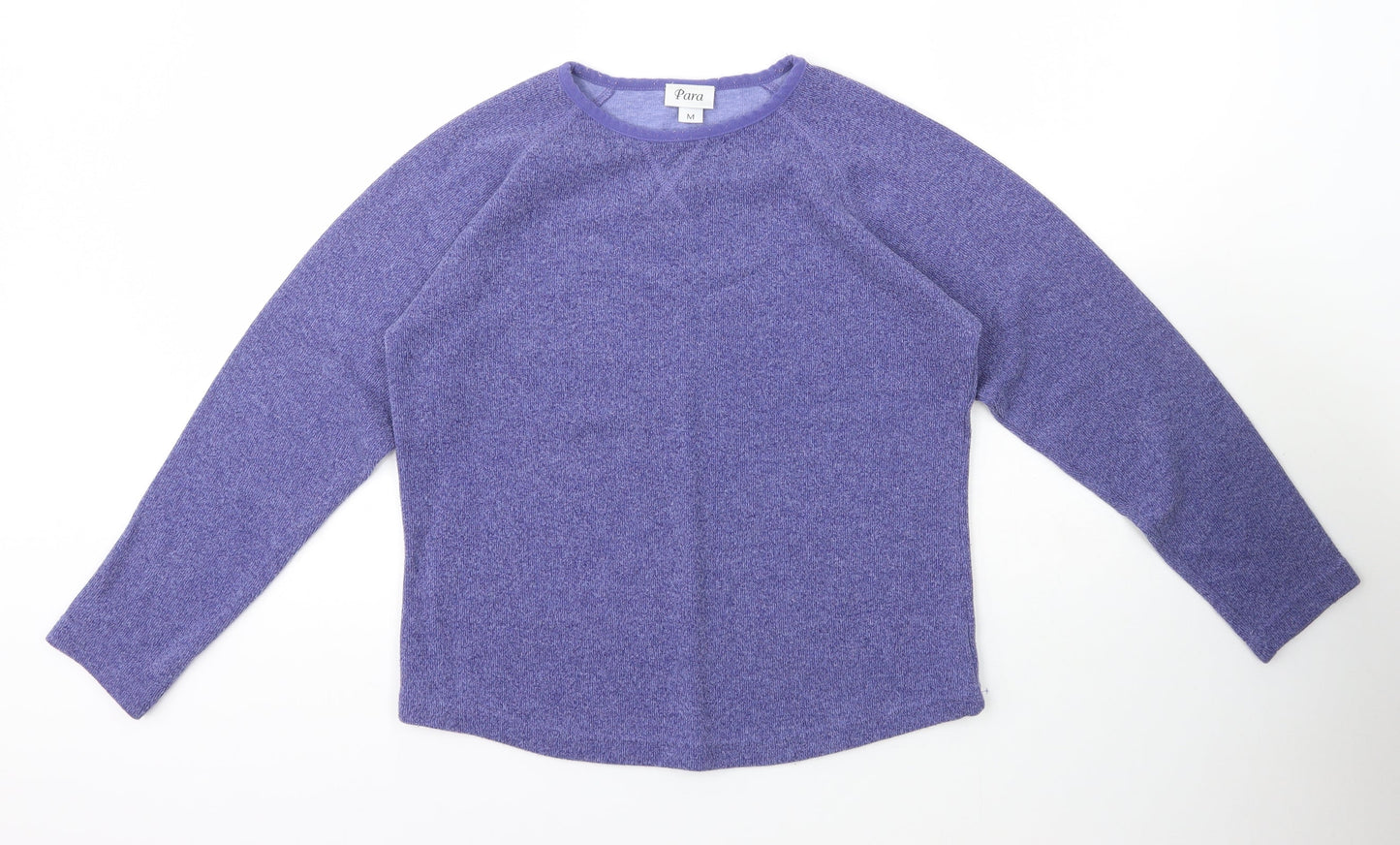 Womens UK Size M Para Purple Pullover Jumper
