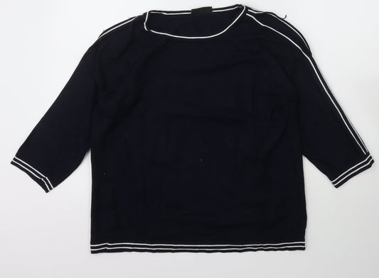 Womens UK Size M Wallis Blue Pullover Jumper