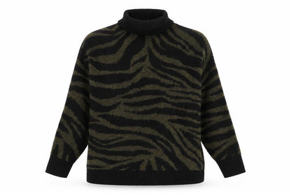 Womens UK Size S New Look Green Pullover Jumper